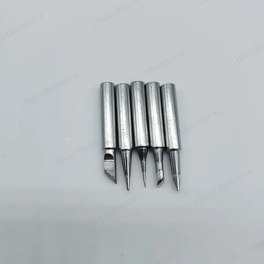 1/5pcs 900M-T Pure Copper Soldering Iron Tip Lead-free Solder Tips Welding Head BGA Soldering Tools Branding Iron best soldering iron