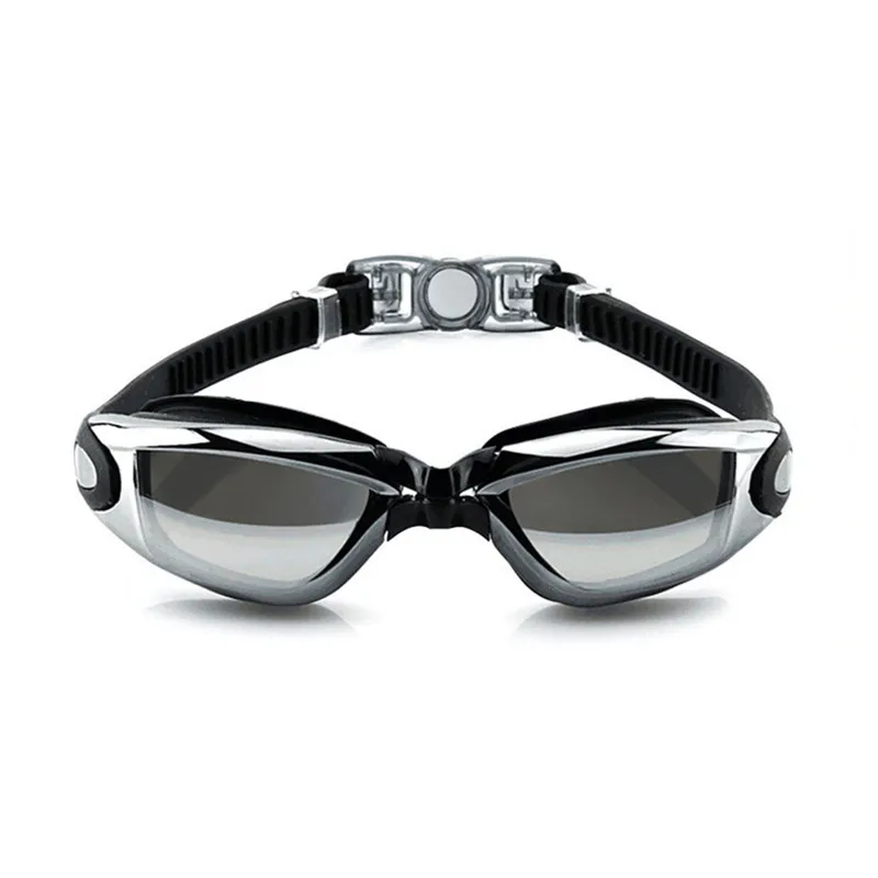 

Electroplating UV Waterproof Anti fog Swimwear Eyewear Swim Diving Water Glasses Gafas Adjustable Swimming Goggles Women Men