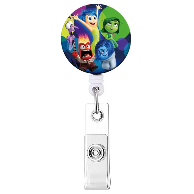 12 Portachiavi Retrattili Set - Con Portabadge E Foderine Impermeabili, Multicolore - Foto 9