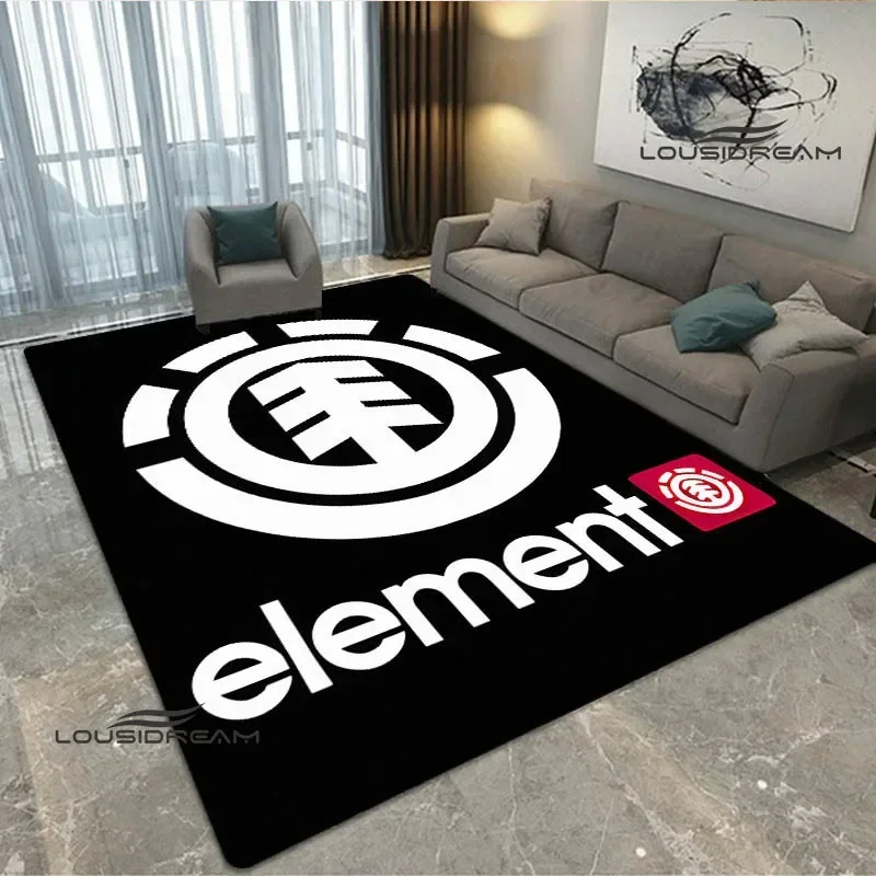 3D E-Element skateboard printed carpet non-slip carpet bedroom decor outdoor rug Yoga mat bedroom decoration birthday gift