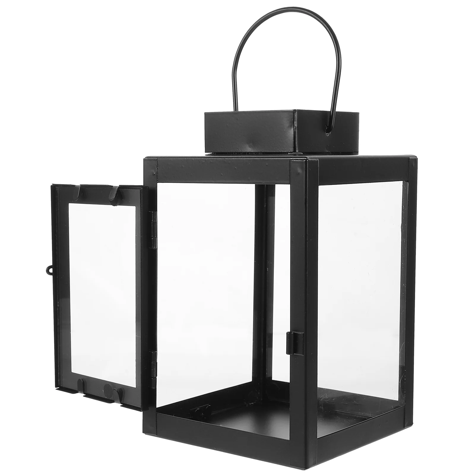 

Vintage Candle Lantern Decorative Desktop Candle Lantern Decor Hanging Candle Holder Delicate Iron Lantern Indoor