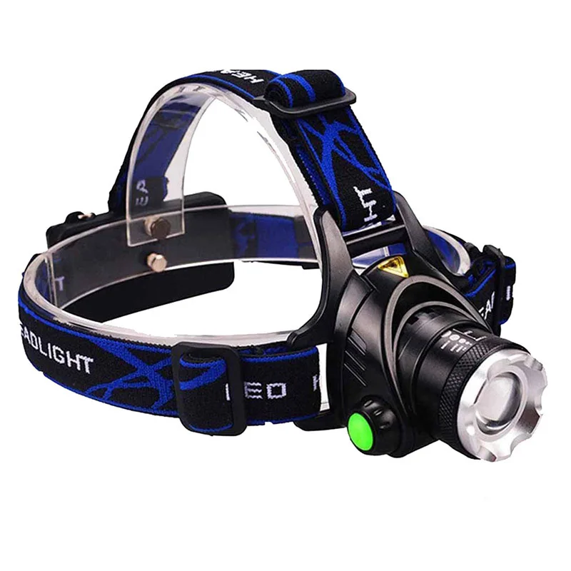 

Headlamp Pocketman Zoom Headlight 18650 Rechargeable Head Lamp Waterproof Head Super Bright Head Light Head Flashlight