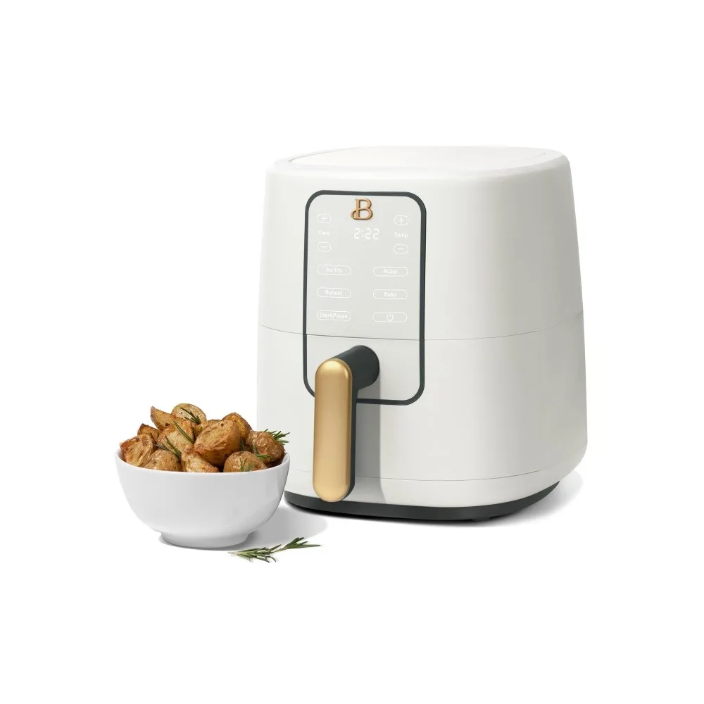 Description Picture 5 of item3 Qt Air Fryer with TurboCrisp Technology,Small but mighty,Air Fry, Bake, Roast, and Reheat. Enjoy fast, crisp, evenly