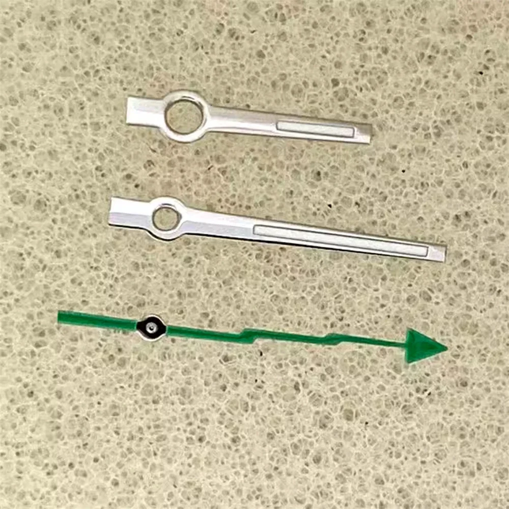 

For Miyota 8215 821A Movement Watch Accessories Watch Hands Green Luminous Pointers for Mingzhu DG2813 DG3804 Movement