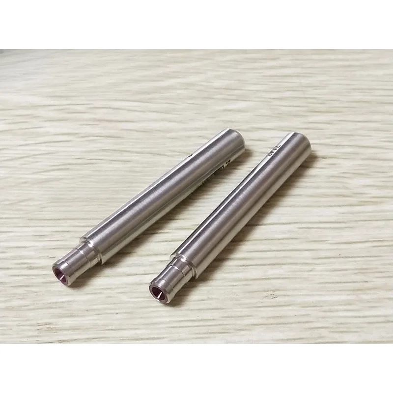 

Prolong Length 60mm Z140 ruby guide Pipe Guide Ø8xØ6x80Lmm 0.1-3.0mm Electrode Guide for EDM Drilling Machine , 1pc