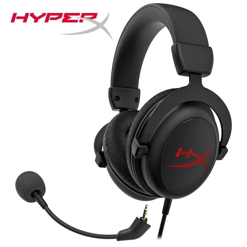 

Original HyperX Cloud Core +DTS Surround Sound Wired Headset Plus Hifi Gaming Headphones Noise Cancelling Microphone Controller