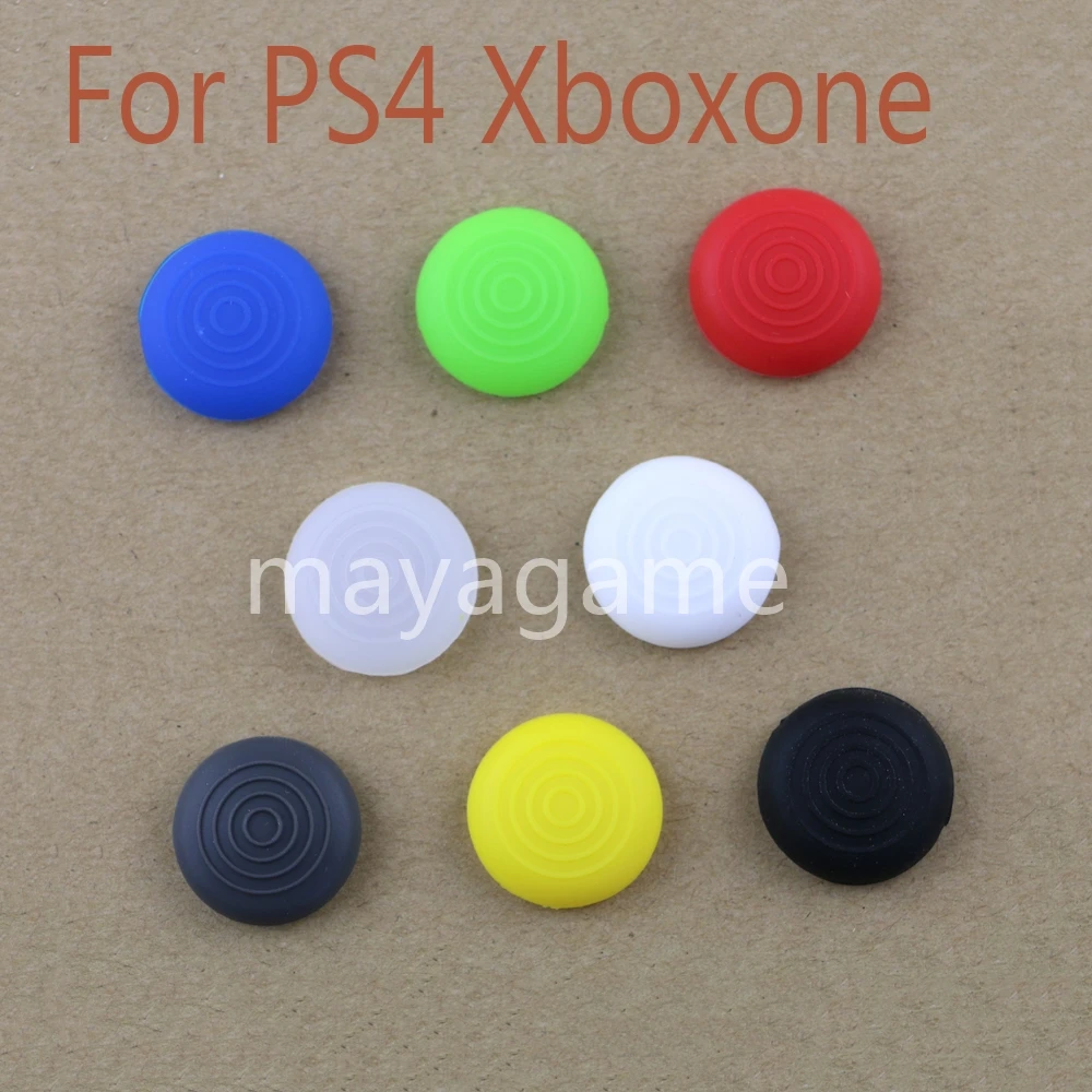 50Pcs Silicone Soft Thumbsticks Grips Joystick Cap Cover Per Controller Ps4 Xboxone