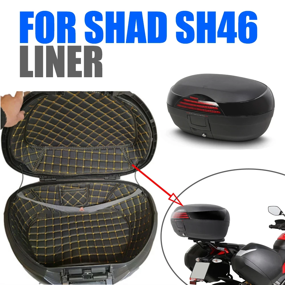 For SHAD SH46 SH 46 Trunk Case Liner Luggage Box Inner Pads