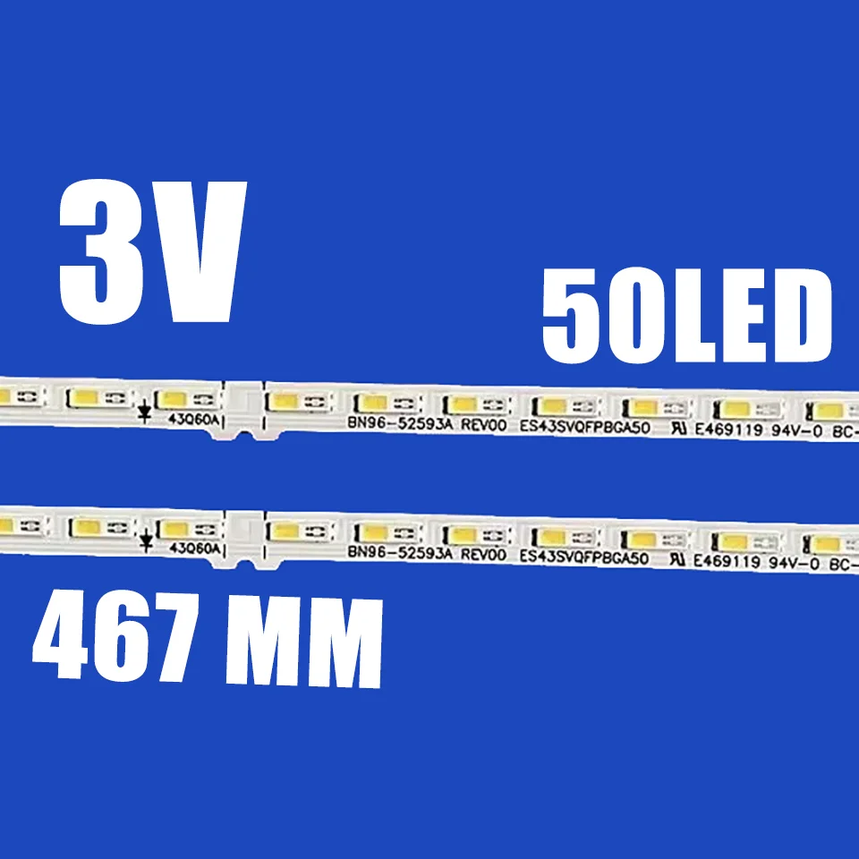 LED 백라이트 QN43Q60 BN96-52593A QE43Q60AW QN43Q60AAF 43Q60A ES43SVQFPBGA50 QN43Q60AAFXZA용