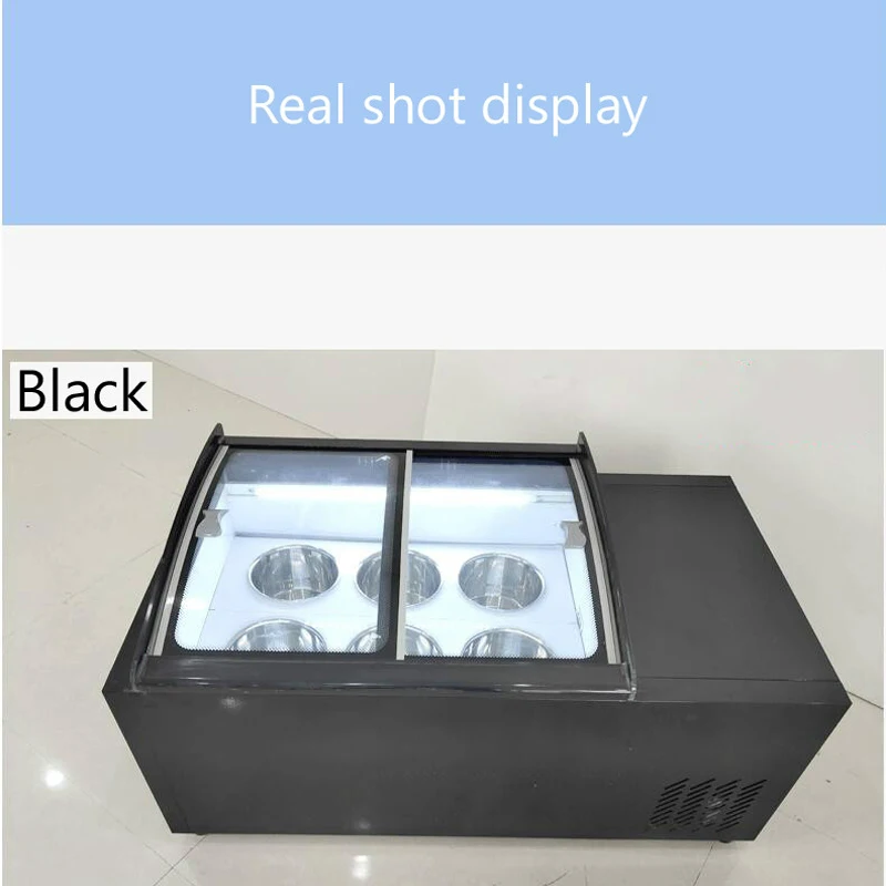 

Hot Selling Commercial large Capacity Ice Cream Display Cabinet Freezer Popsicle Display Cabinet There Are