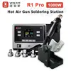 YCS R1 Pro Intelligent Soldering Station 1000W  Hot Air Gun with 4 Nozzles For Mobile Phones CPU IC BGA SMT Rework Station Tools 1