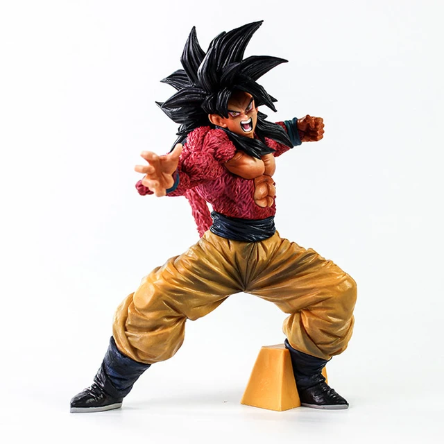 30cm Goku Dragon Ball SSJ4 Son GokuSuper Saiyan 4 PVC Figure Toy Collection  Model Doll - AliExpress