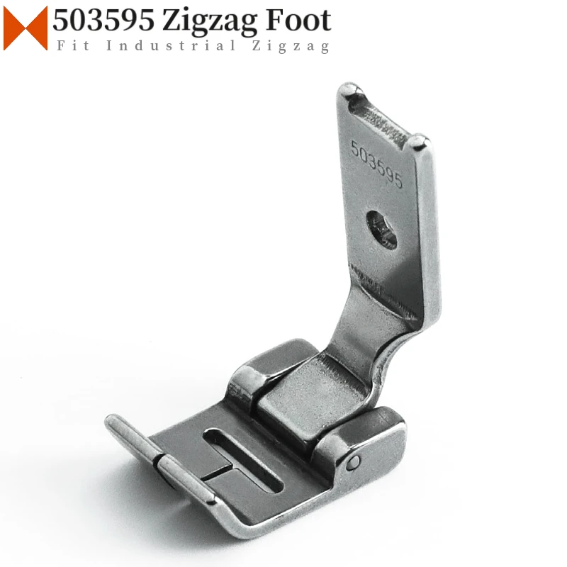 

503595 10 мм зигзаг прижимная лапка подходит для Singer 107 Вт, 457 г, 457U, JUKI LZ-2280