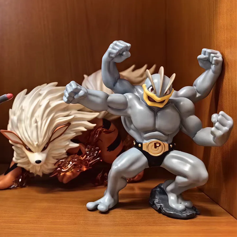 OG 1/20 Pokemon Figure Scale World Series Machamp Action Figure