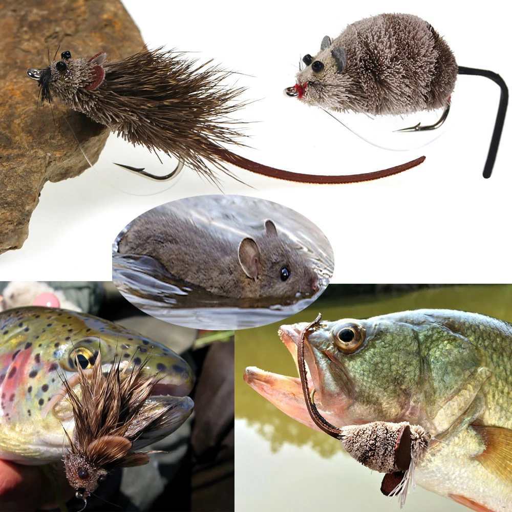 Deer Hair Mouse Fly Lure 6
