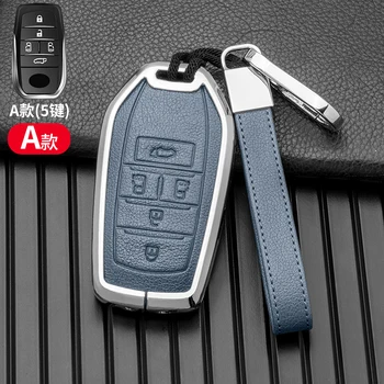 Custodia per chiave auto per Toyota Crown Highlander New Camry RAV4 Carola lling Prado 2020 accessori - Custodia per chiave auto nuova di alta qualit shell Full cover per Toyota Crown Highlander
