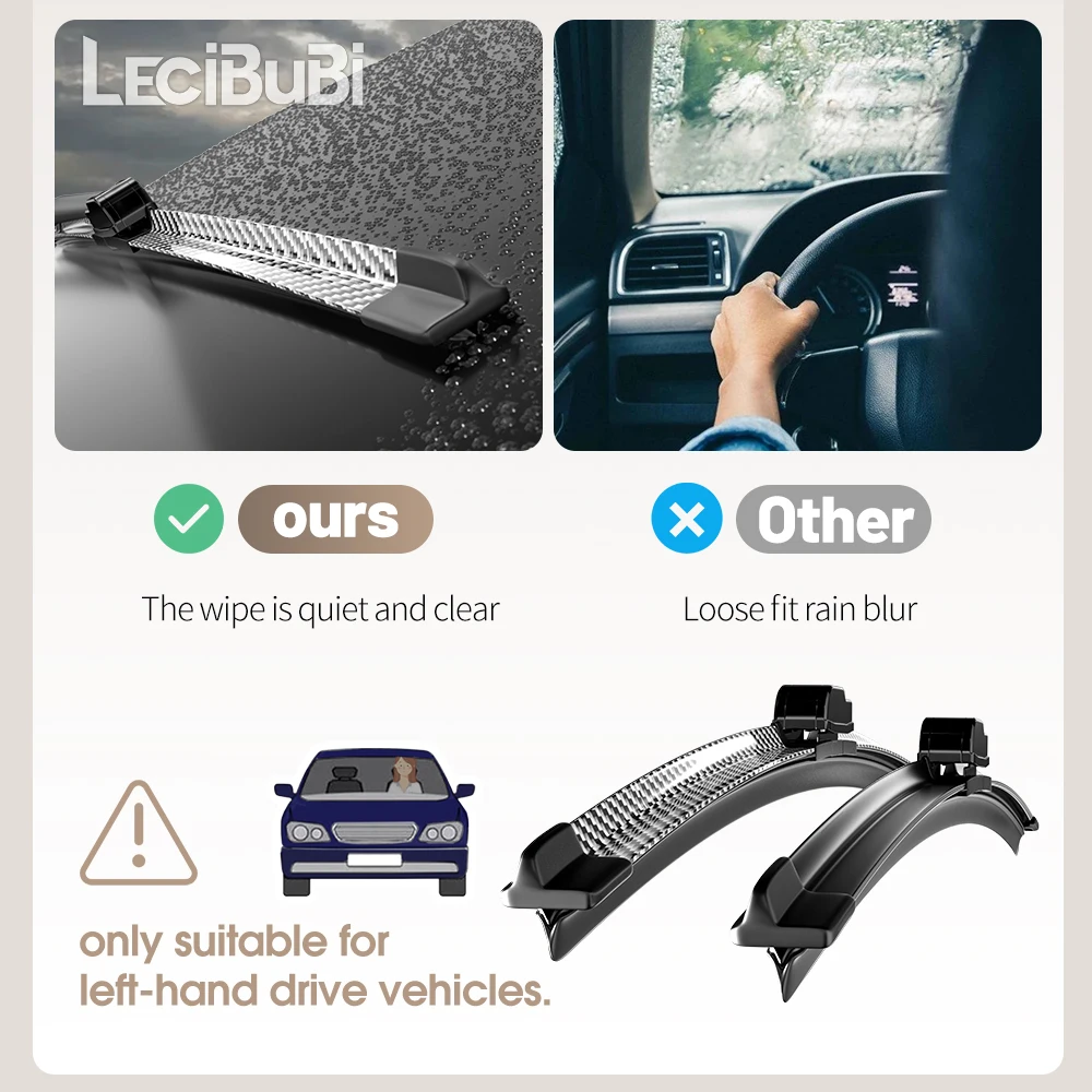 Audi A7 Carbon Wiper Blades 2