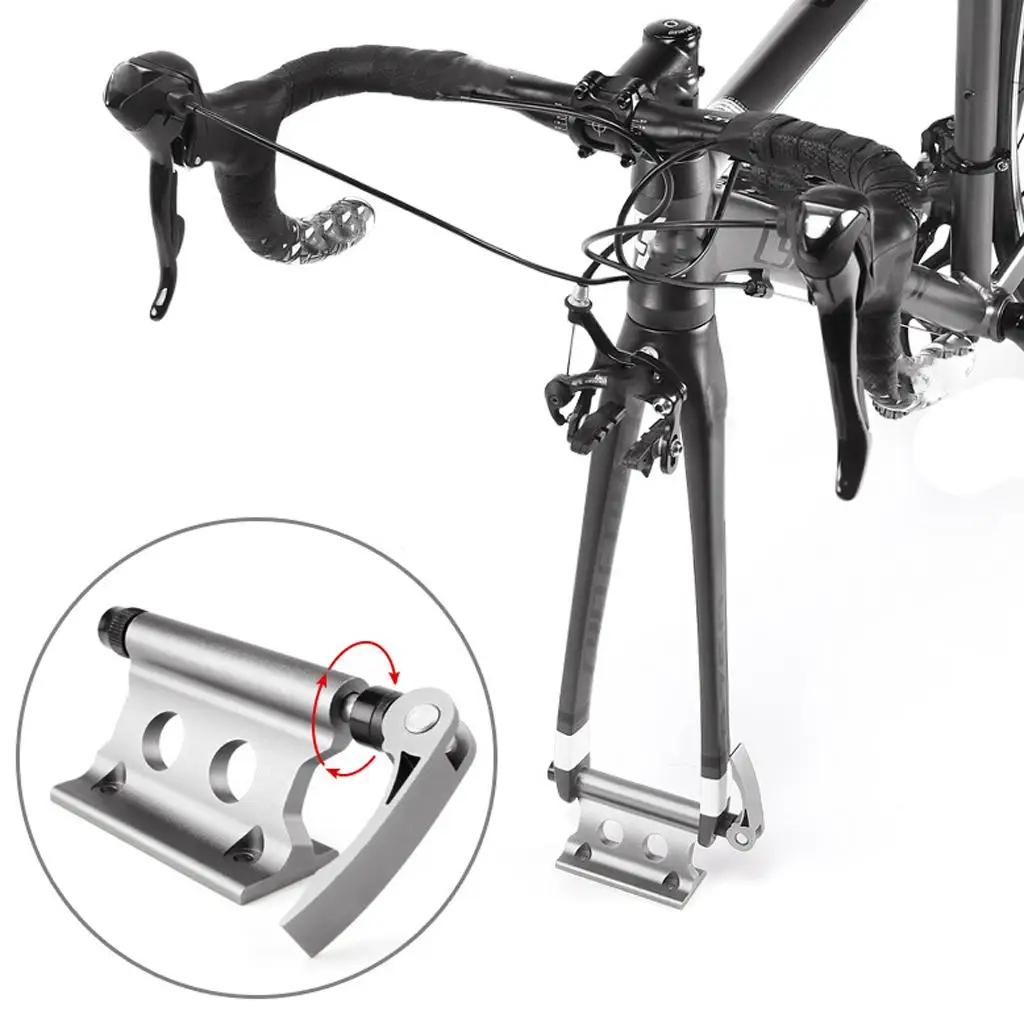 Car Roof Bike Carry Rack Bicycle Front Fork Quick Release Holder Truck Cycle Mount Bracket Rack Block Bicycle Accessories