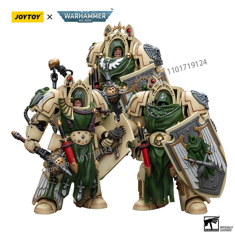 Joytoy 1/18 Scale Dark Angels Deathwing Knight Squad Action Figure Game Warhammer 40K Military Soldier Model Toy For Collection