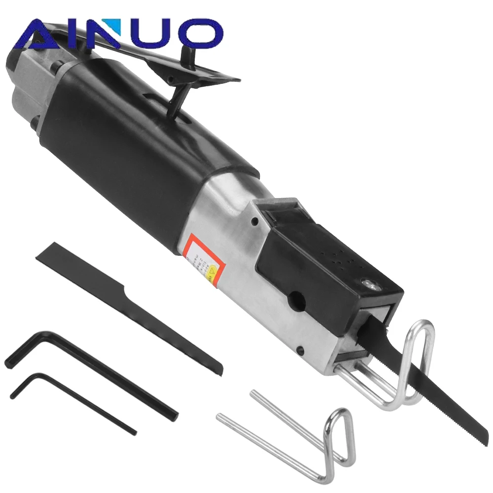High Speed Air Body Saw Heavy Duty Reciprocating Air Saw Pneumatic Cut Off Compressor Tool for Metal Wood Cutting kkmoon reciprocating saw adapter electric drill modified saw attachment electric drill to reciprocating saw converter cutting tool for wood pvc metal