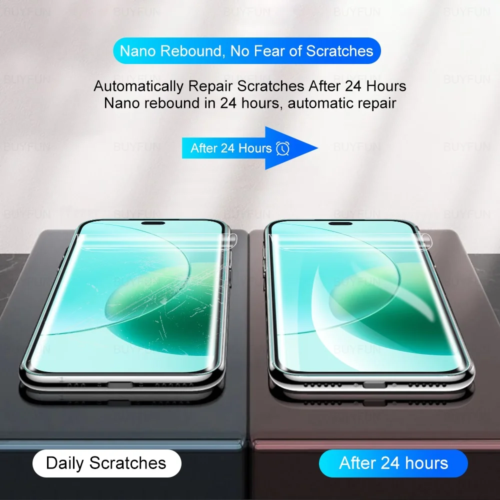Enhanced Hydrogel Film Screen Protector - 1~3pcs, Full Soft Film, Case Friendly