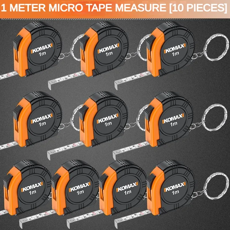 

Komax High-Precision Miniature Tape Measure Waterproof Self-Locking Fully Automatic Multi-Functional Tape Measure Measuring Tool