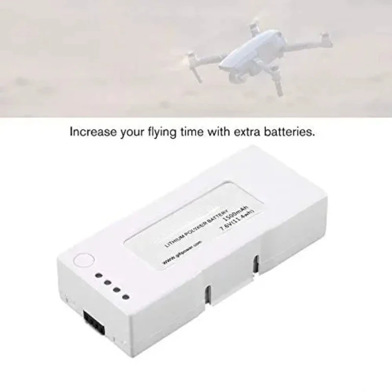 Batterie Drone Selfie Poche 1500mAh 7.6V - Compatible ZeroTech Dobby