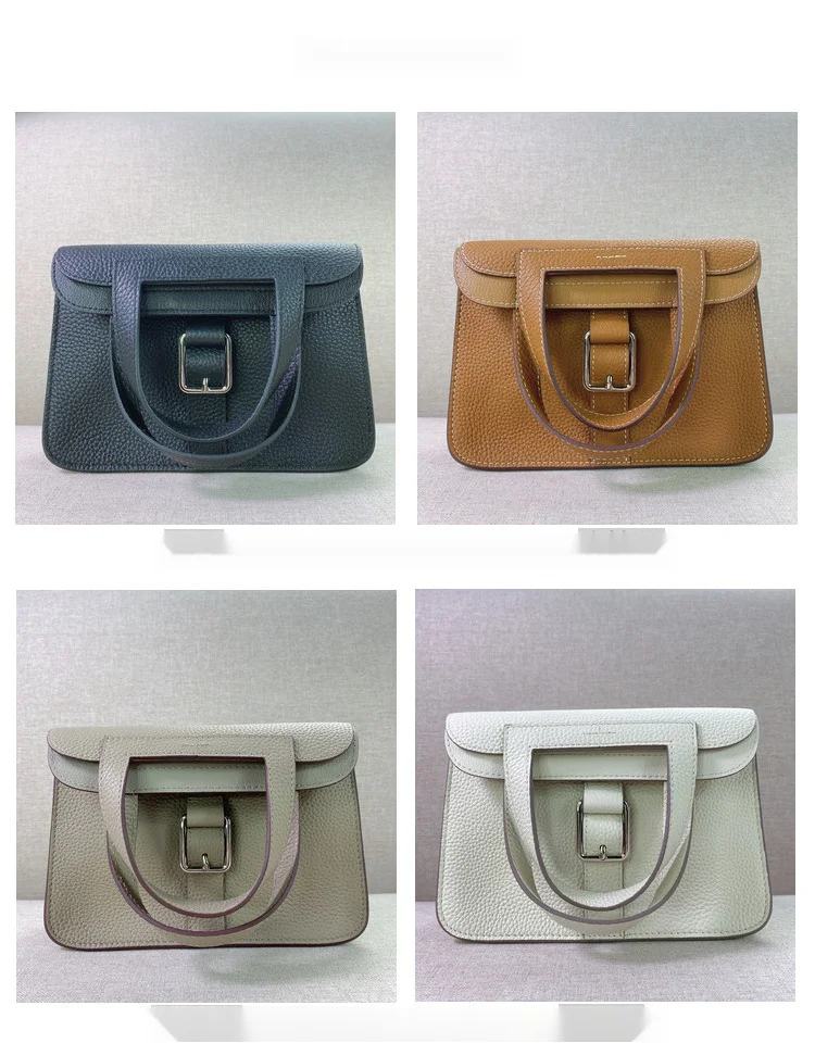 Porte-documents en cuir de vache et fer à cheval pour femmes, sac à main à bandoulière à la mode, enveloppe, nouvelle collection 2024_voghion.com