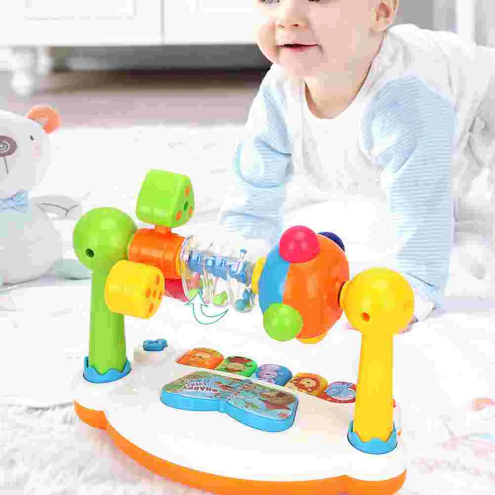 Shine Baby Music Piano Preschool Infant Developmental Toys Kids with Lights Plastic Children Musical