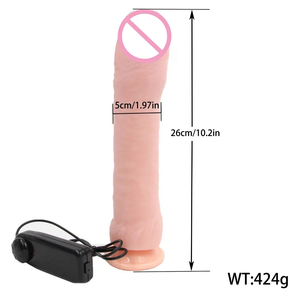 YEMA 10.24 Inch Soft Big Dildo Flexible Penis Huge Female Vibrator Adult 18 Erotic Products Sexy Goods Sex Toys for Women Shop sex toys
