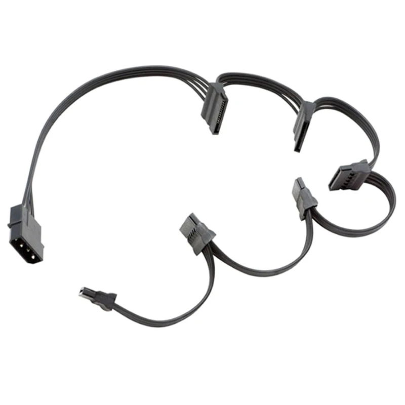 de alimentação SATA, IDE Molex para 5-Port,