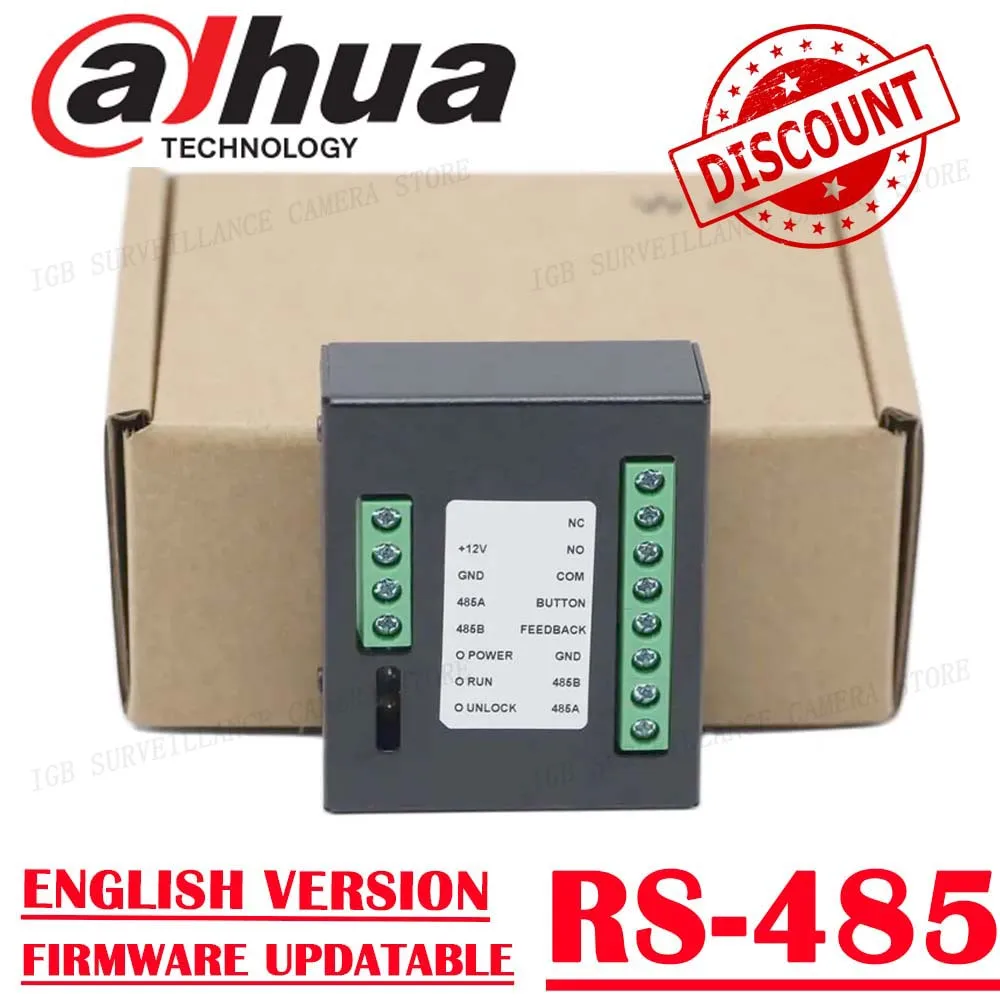 

Dahua DEE1010B-S2 Access Control Extension Module Supports RS-485 Communication Connect to Electronic or Magnetic Lock