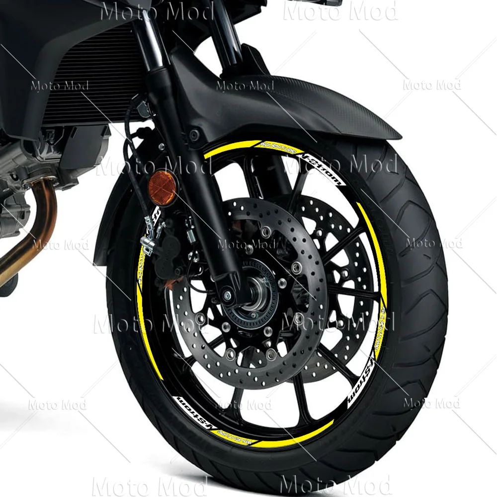 Фото Светоотражающая наклейка на колесо для Suzuki V-дополнительный DL 650 vдополнительный 1000 1050 XT 250 SX №4