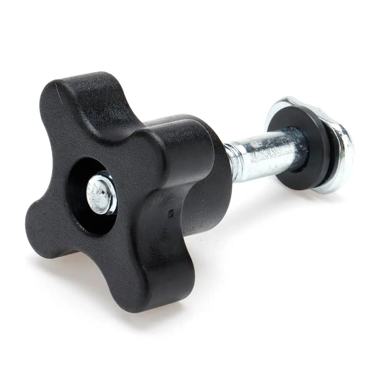 5pcs T-Track Knob Kit with 7 Star Threaded for Woodworking Jigs and Fixtures