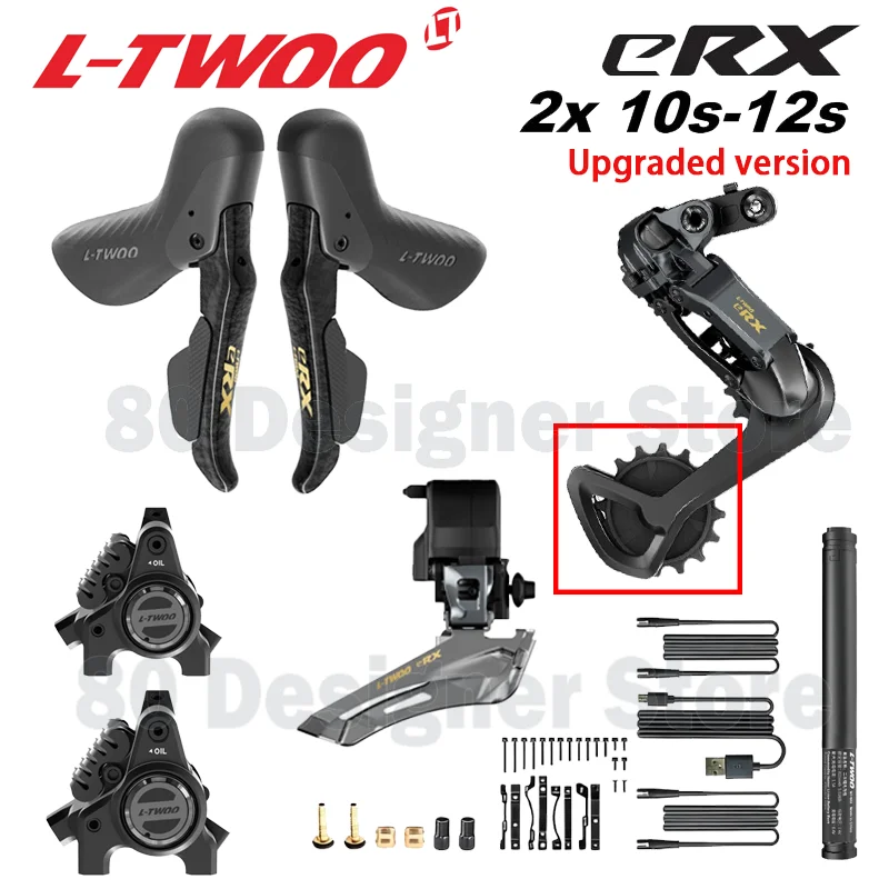 LTWOO eRX Road Electronic Groupset, eRX 2x12s / 2x11s Electronic