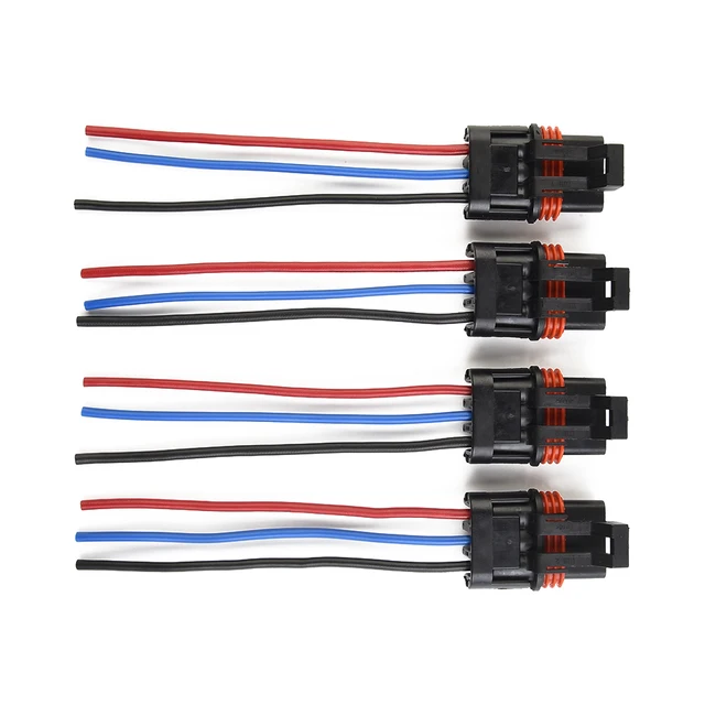 4X Pulse Power Bus Bar Plug Pigtail Wire Plug Connectors For Polaris RZR PRO XP XP4 Easy To Plug And Play Wire Accessories 4