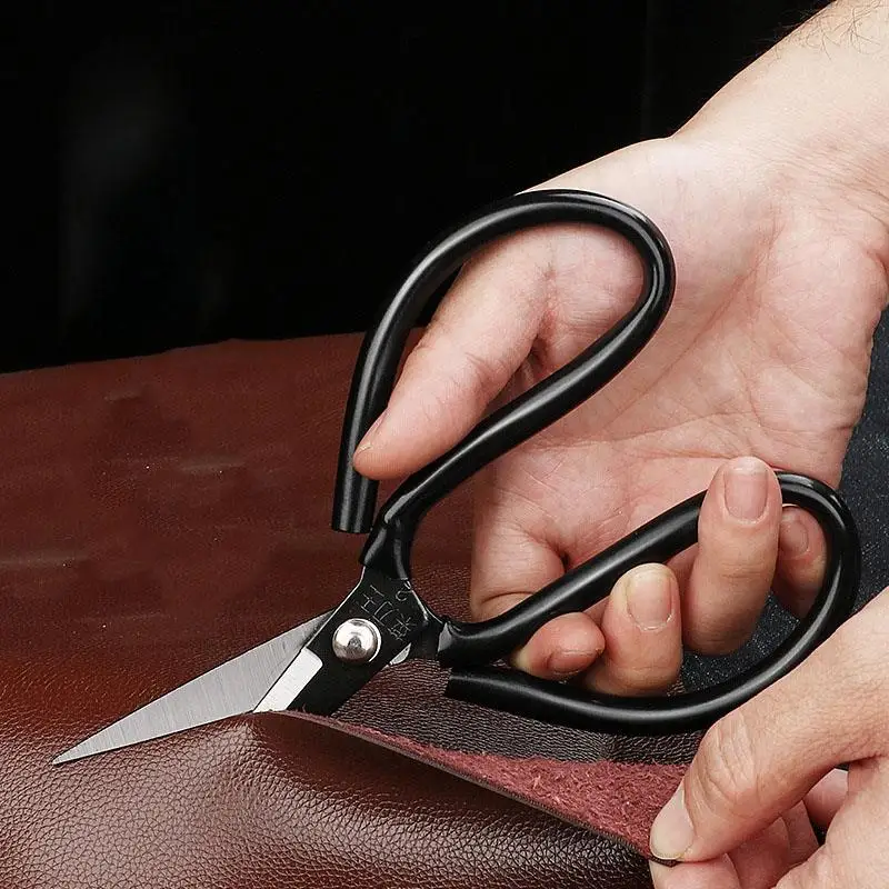 45# Steel Tailor Scissors Cutting Fabric Leather