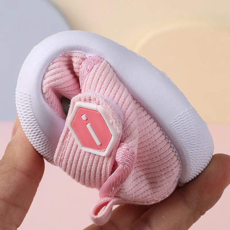 baby shoes sneakers shoes soft sole shoes 0-36 months infant toddler shoes walking with sound light baby girl pink cute shoes newborn boy soft sneakers cartoon print