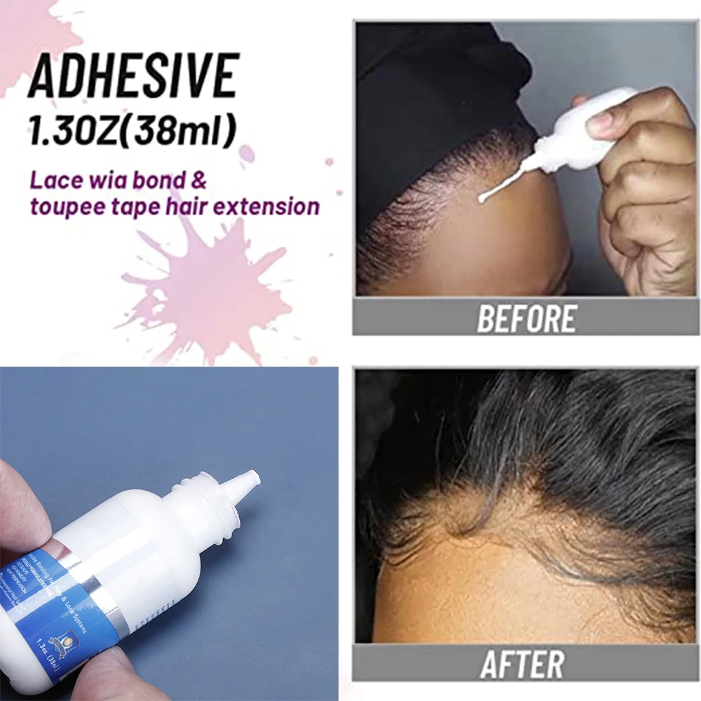 Wig Glue For Lace Front Wigs Adhesive Adhesives Hair Sprays Wig