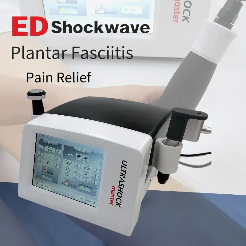 Portable Ultrasound Shockwave Therapy Machine Body Pain Relie ED ESWT Acoustic Shock Wave Equipment