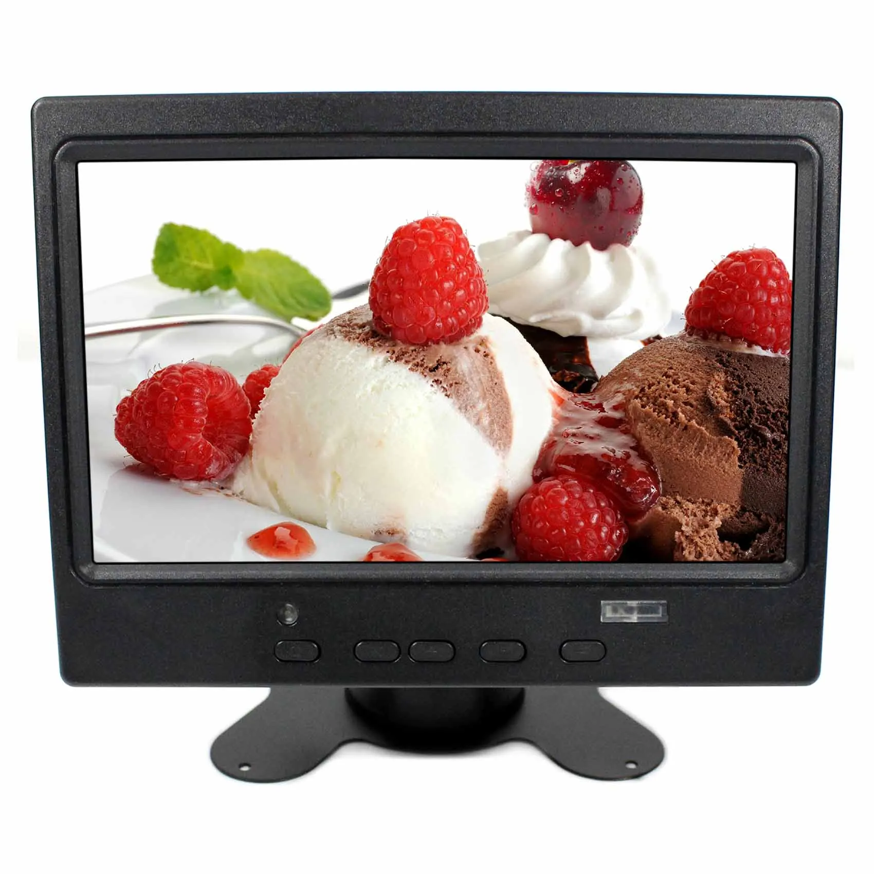 

7inch 800x480 LCD Monitor With HD MI+VGA+AV Input Signal For Bus and Desk Monitor