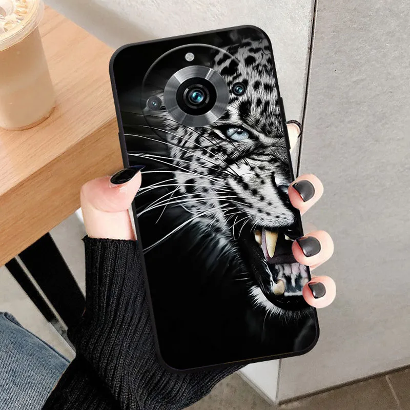 Sleek Black Shockproof TPU Silicone Case