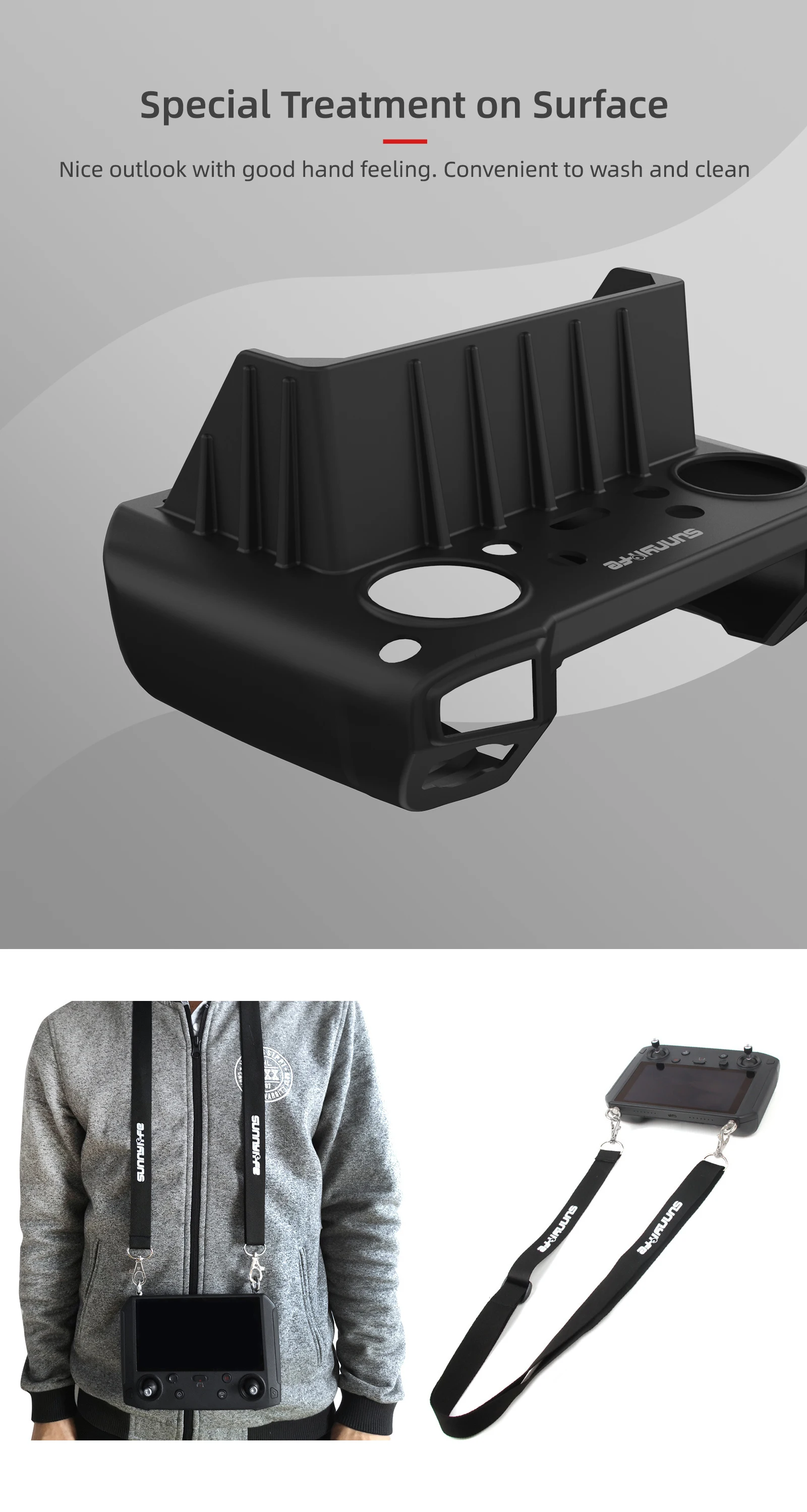 For DJI Mavic 3 Remote Control Silicone Case Protective Case for Dji Mavic3 Cine RC PRO Remote Control with Sun Hood Accessories