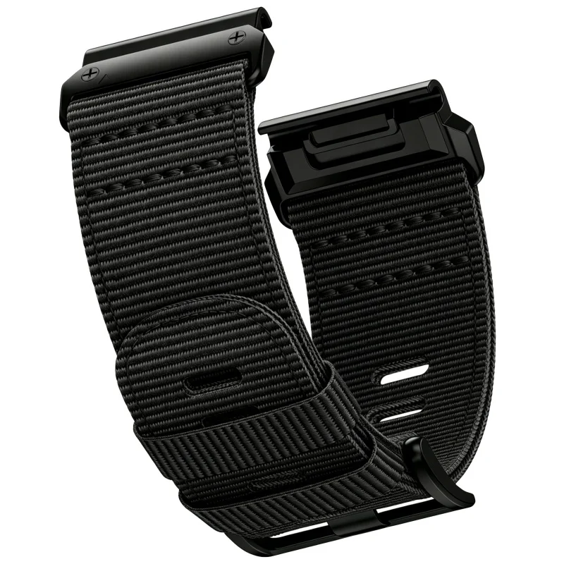 Versatile QuickFit Braided Canvas Nylon Watch Strap - 26mm/22mm