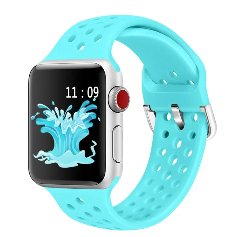 Breathable Sports Silicone Strap