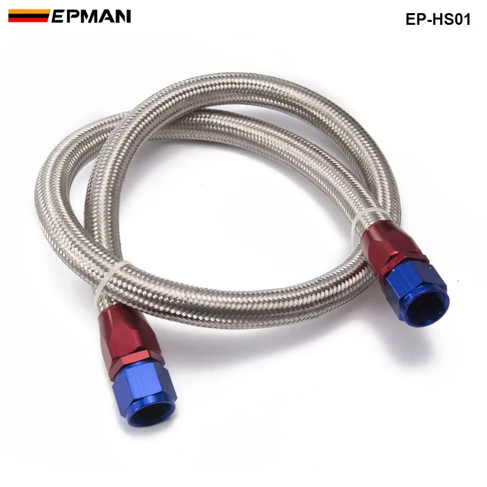 Universal Oil Feed Kit 1meter Stainless Steel Braided hose -AN10 fittings TK-HS01 | Автомобили и мотоциклы