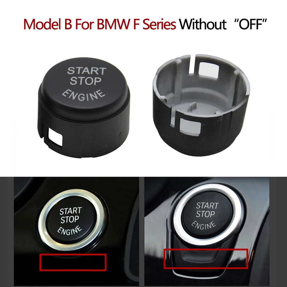 BMW Start-Stop Knop Rood Passend Voor BMW F20 F21 F22 F87 F30 F31 F34 F32 F33 F36 F82 F83 Origineel Bmw