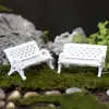 2 Pcs Mini Chair Succulents Bonsai Fairy Garden Decor Chair Figurines Micro Landscapes Seat Bench Craft Park Chair Miniature - Image 3