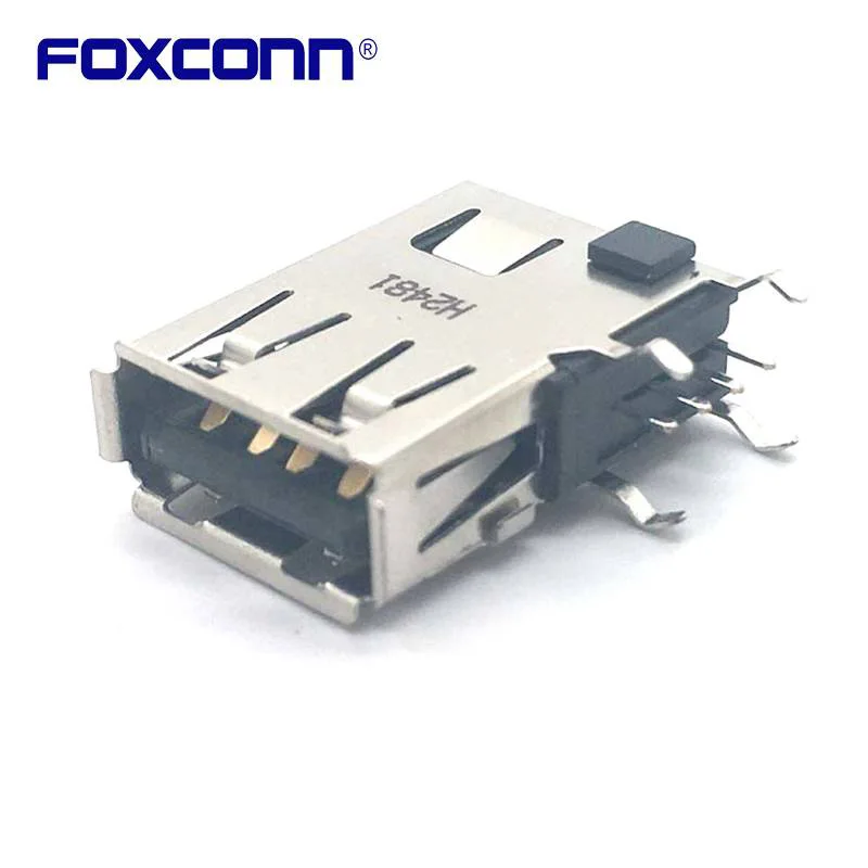 

Foxconn UB31193-4SR1-4F боковая вставка фланцевый разъем USB2.0 обратный