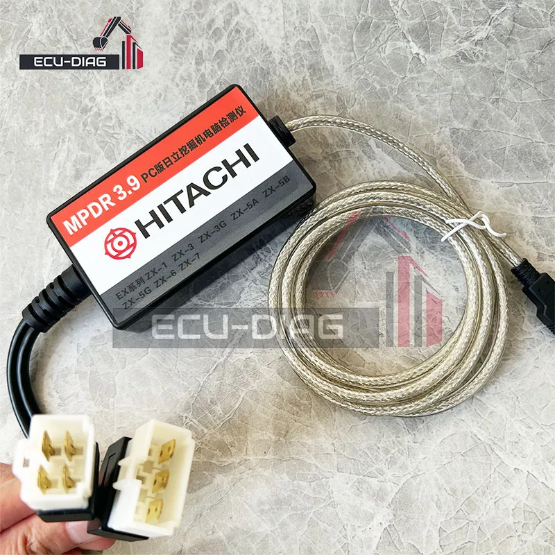 Hitachi Diagnostic Tool MPDR 3.9 High-Speed Truck Excavator Wheel